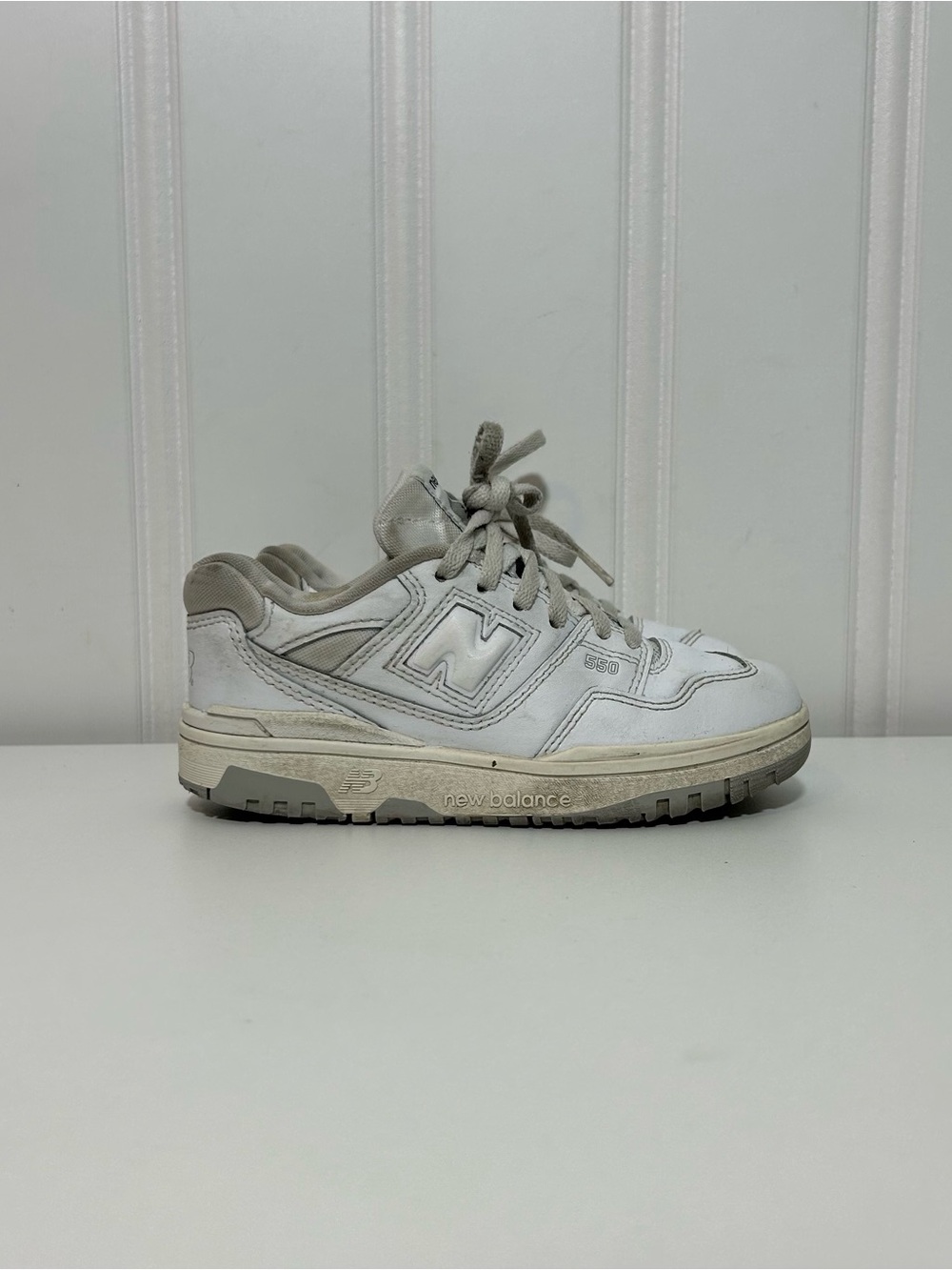 New balance 550 white grey